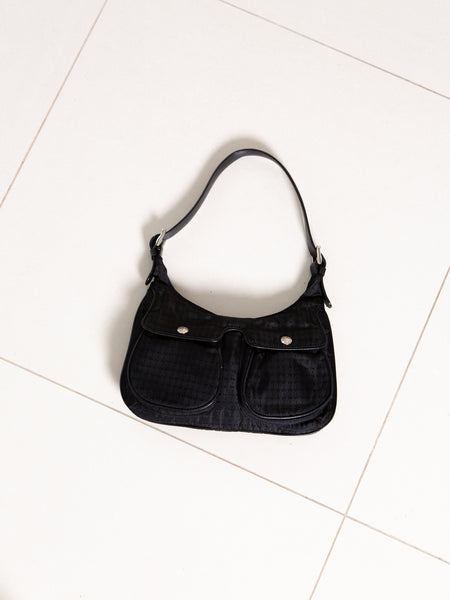 Vintage 1990s black shoulder bag by DKNY